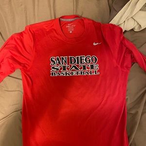San Diego State basketball Nike dri fit long sl